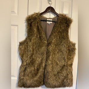 Faux Fur, Real Fab Vest